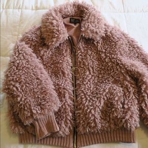 Zara teddy bear zip up size xs never worn